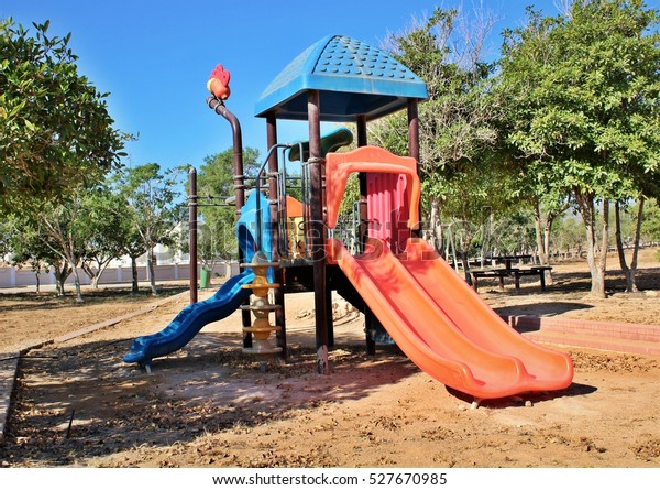 Children Play Area Toys Outdoor Childrens Stock Photo Edit Now