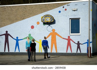 children playing