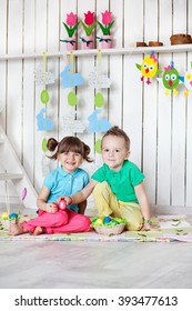 Children prepare for Easter