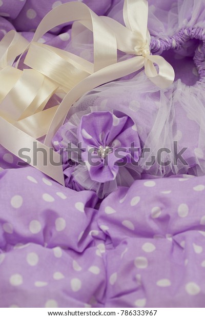 Children S Ballet Skirt Hairpins Hair Stock Photo Edit Now 786333967