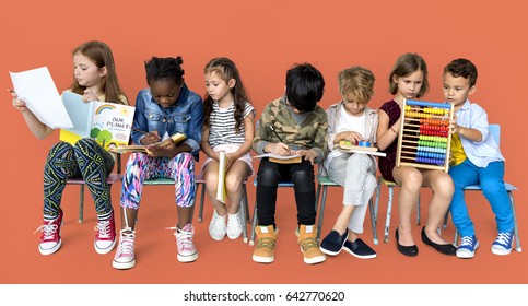 Children Study Learning Studio Concept