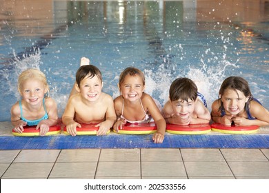 Children In Swimming Pool