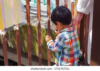 Children Watching The River, Parents Watching Over Children