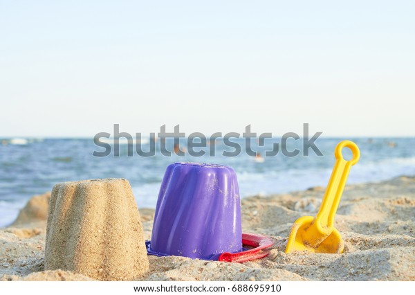children's beach buckets