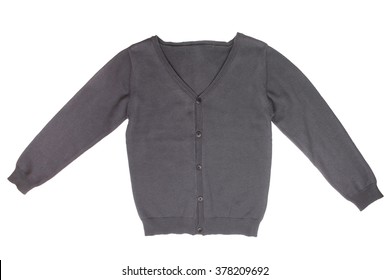 Children's Cardigan Isolated On White Background