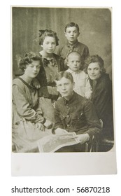 Children's Family Portrait, An Old Picture