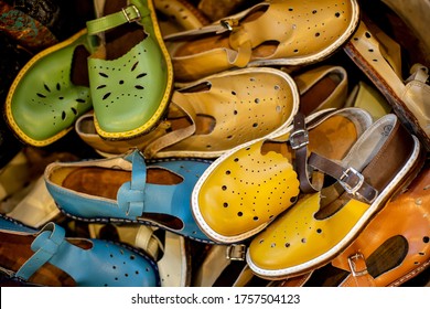 Children's Leather Sandals From The USSR New