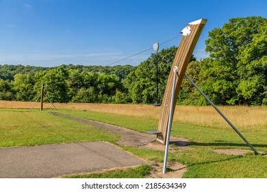 Children's Play Activities In Popular Morton Stanley Park, Redditch, Worcestershire. UK.