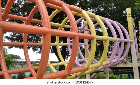 Children's Playground In The Pakal Area Of Surabaya