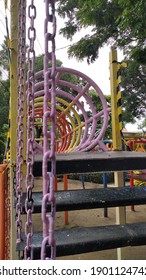 Children's Playground In The Pakal Area Of Surabaya