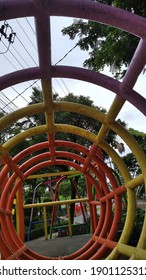 Children's Playground In The Pakal Area Of Surabaya