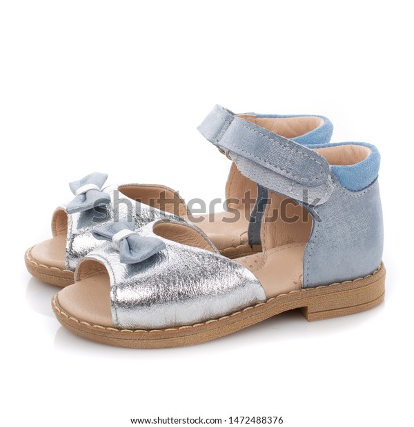 childrens silver sandals