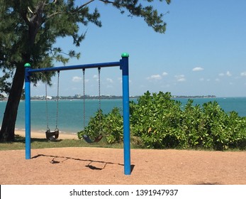 Childrens Swing Set Of The Foreshore 