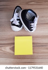 Children's Tennis And Yellow Note Pad