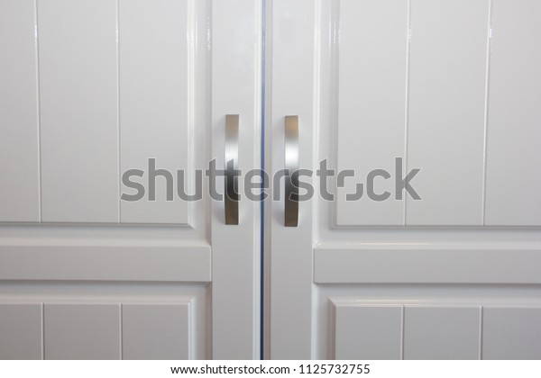 Childrens White Blue Wardrobe Russia St Stock Photo Edit Now