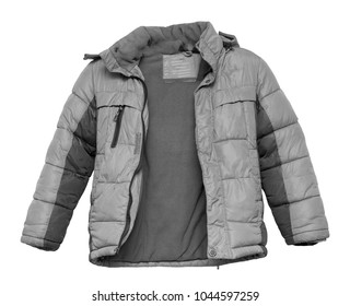 Childrens Winter Jacket Isolated On White Stock Photo 1044597259 ...