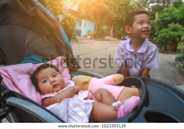 3 month baby stroller