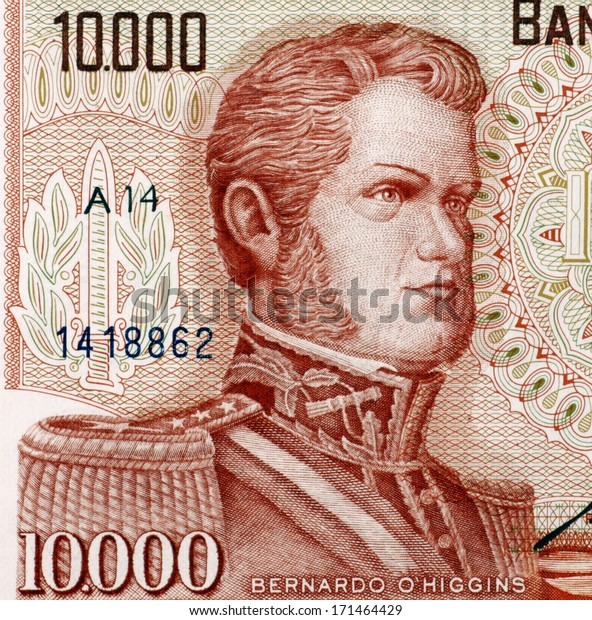 Chile Circa 1970 Bernardo Ohiggins 17781842 Stock Photo Edit Now 171464429