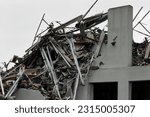 Chile. Destroyed building that collapsed. Ruined. Catastrophic zone. Earthquake. Palestine. Missiles. Israel. War. Explosion. Ukraine. Russia. 2024. Bryansk. Missile. ATACMS. Gaza. California.