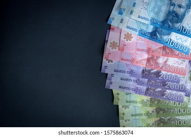 Chilean money, pesos, Empty place for text - Shutterstock ID 1575863074