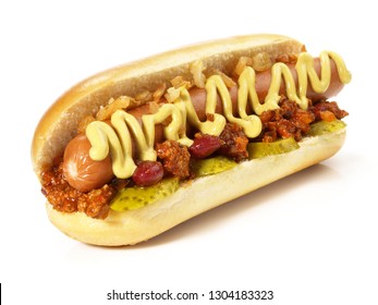 Chili Con Carne Hot Dog