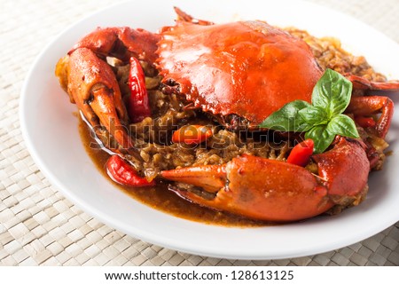 chili crab asia cuisine