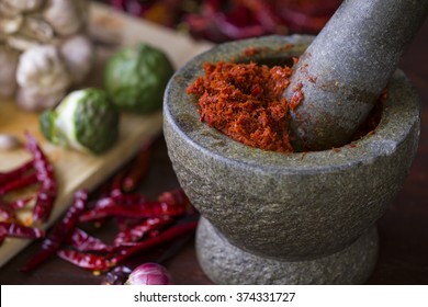 Chili Paste In Thai Cooking