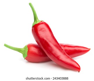 chili pepper isolated  - Shutterstock ID 243403888