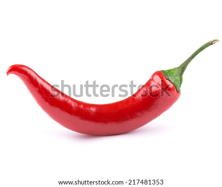 chili pepper isolated 