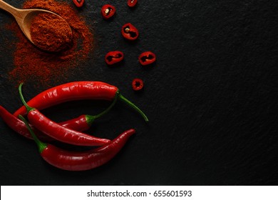 161,769 Chili on black background Images, Stock Photos & Vectors ...