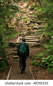 Chilkoot Trail, A Historical Trail From The Gold Mining Era, Skagway, Alaska, USA