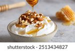 Chilled Greek Yogurt with Honey