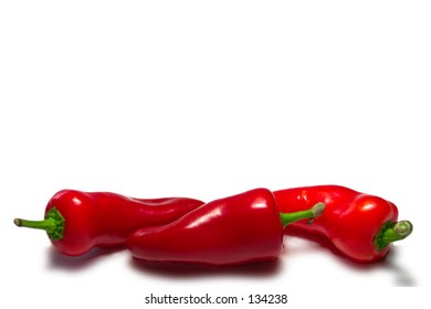 Chilli peppers.