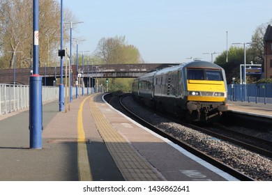 Chiltern Railways Train Arriving At Banbury