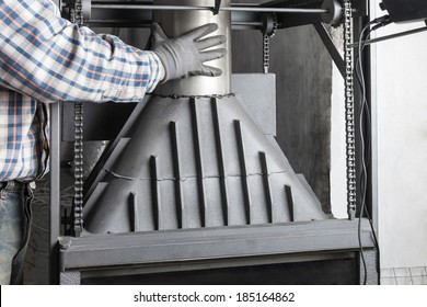 Imagenes Fotos De Stock Y Vectores Sobre Fireplace Installers