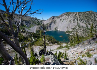 Chimney Lake In Oregons Wallowa Mountains