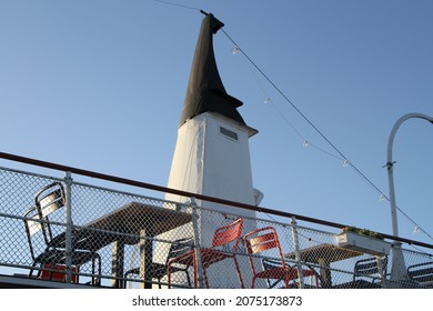 The Chimney Of An Old Steamship