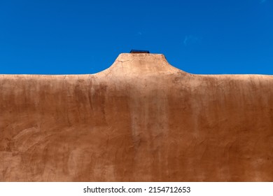 A Chimney On A Pueblo Style Building