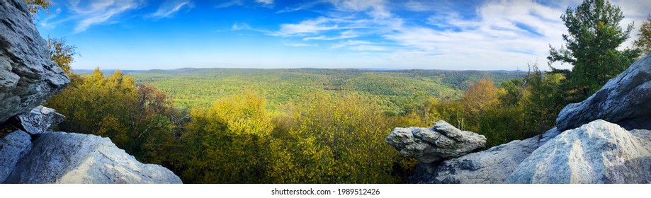 Chimney Rocks Buzzard Peak Appalachian Trail Michaux State Forest Pennsylvania