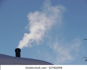 Chimney Winter Snow