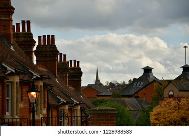 Chimneys waiting for Mary Poppins