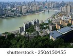 China Chongqing Jialing River City Scenery             