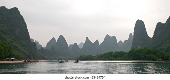 China, Guilin, river Li, summer, 2011.