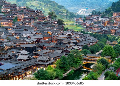 China Guizhou Xijiang Miao Village