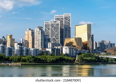 China Liuzhou Riverside City Scenery