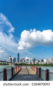 China Liuzhou Riverside City Scenery