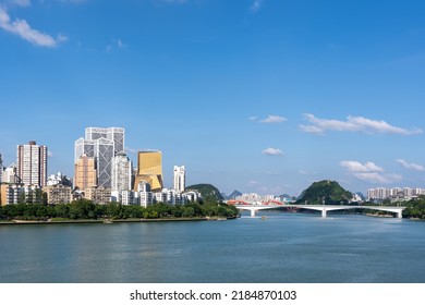 China Liuzhou Riverside City Scenery