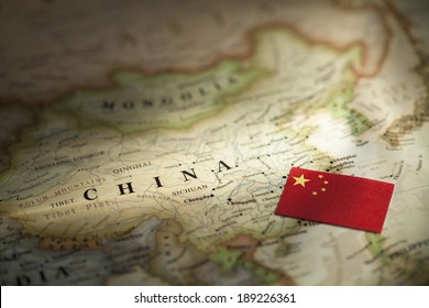 China On World Map