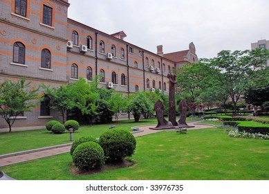 China, Shanghai Old Building, Jiao Tong University.