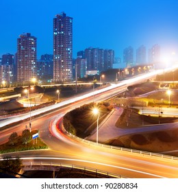 China Shenzhen Expressway Night